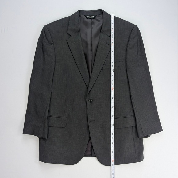 🧥 Jos A. Bank Signature Wool Blazer | Charcoal Gray | 44R - Picture 5 of 15